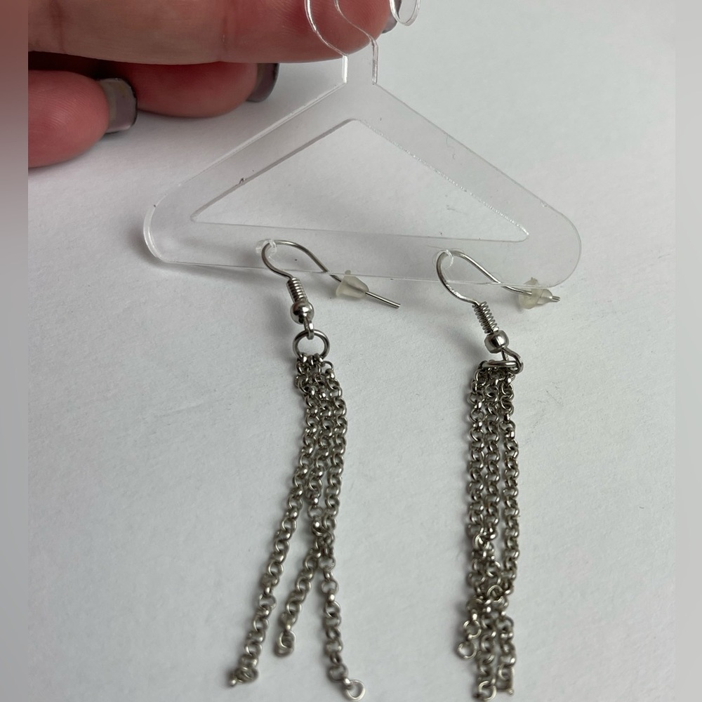 Chain earrings - Picture 2 of 4